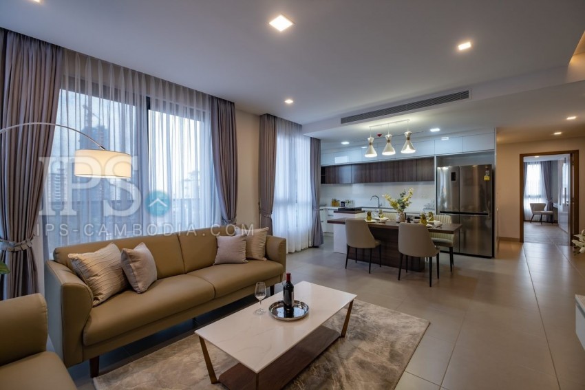 2 Bedroom Serviced Apartment For Rent - BKK1, Phnom Penh