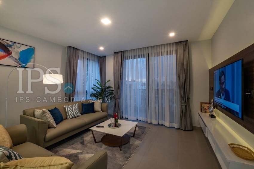 2 Bedroom Serviced Apartment For Rent - BKK1, Phnom Penh