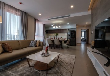 3 Bedroom Serviced Apartment For Rent - BKK1, Phnom Penh thumbnail