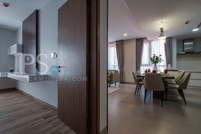 3 Bedroom Serviced Apartment For Rent - BKK1, Phnom Penh