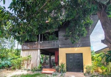 3 Bedroom Wooden House For Rent - Slor Kram, Siem Reap thumbnail