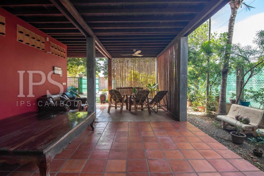 3 Bedroom Wooden House For Rent - Slor Kram, Siem Reap