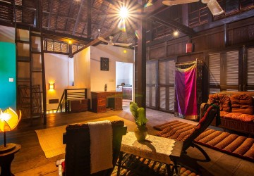 3 Bedroom Wooden House For Rent - Slor Kram, Siem Reap thumbnail