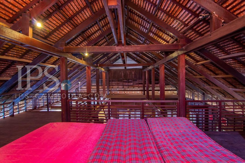 3 Bedroom Wooden House For Rent - Slor Kram, Siem Reap