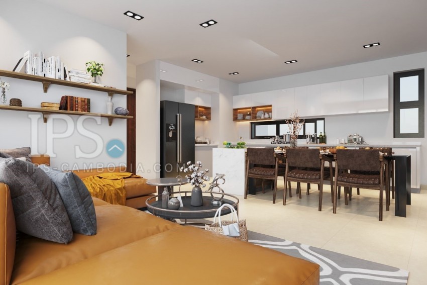 3 Bedroom Condo For Sale Only 1 Unit Left - Downtown Siem Reap