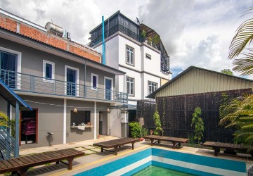 12 Bedroom Guesthouse For Sale - Night Market Area, Siem Reap thumbnail