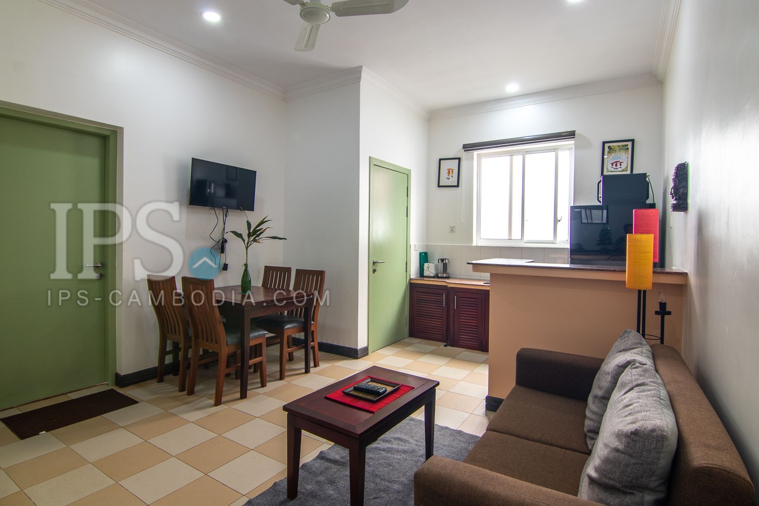 1 Bedroom Apartment For Rent - Wat Bo, Siem Reap - Image 2