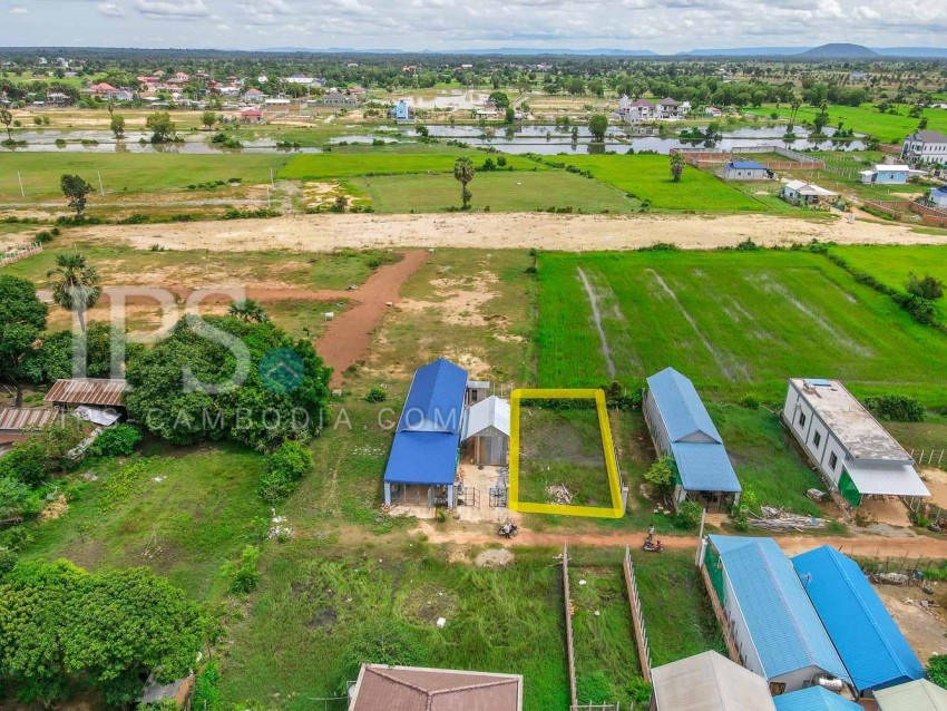 ដីទំហំ 214 ម៉ែត្រការ៉េ សម្រាប់លក់- ស្រុកស្វាយធំ, សៀមរាប