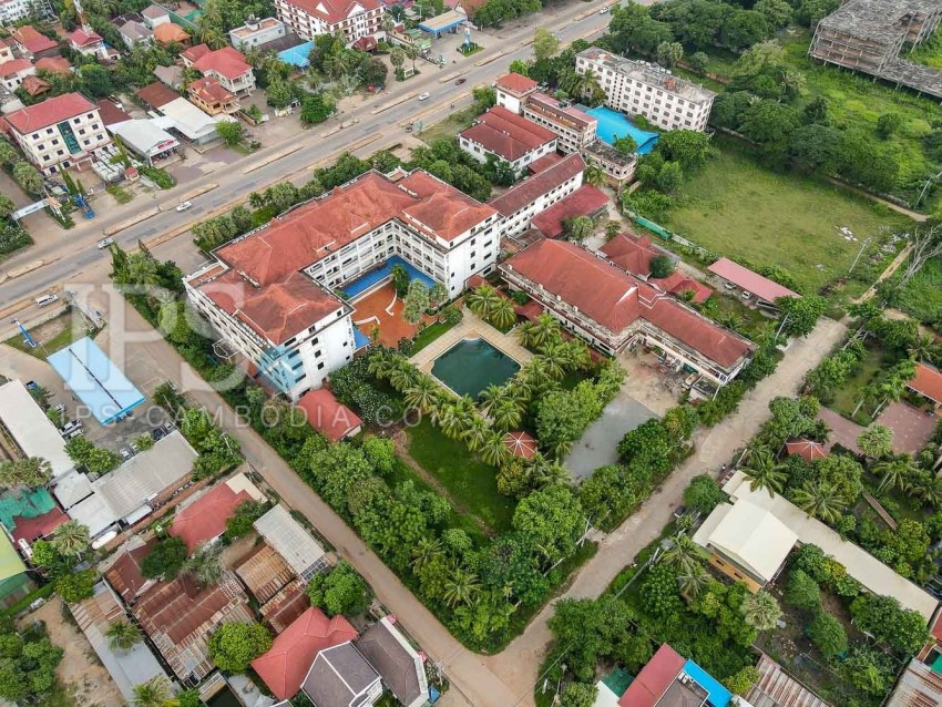 140 Bedroom Hotel For Sale - Svay Dangkum, Siem Reap
