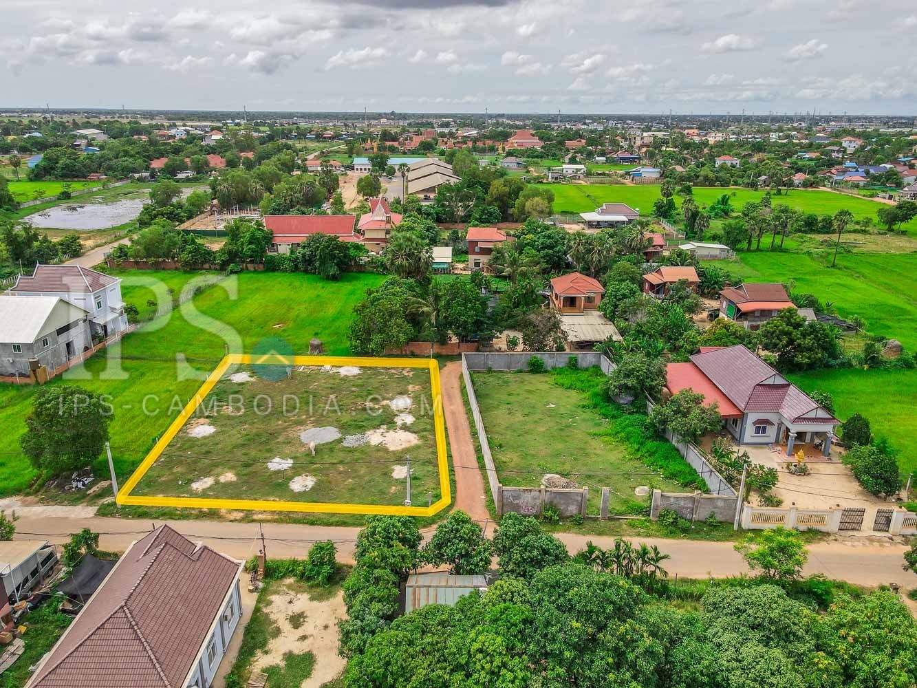 1,240 Sqm Land For Sale Svay Thom, Siem Reap 11154 IPS Cambodia