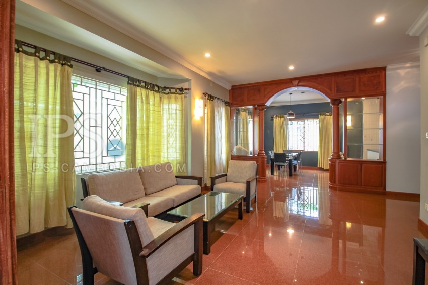 4 Bedroom Villa For Rent - Tonle Bassac, Phnom Penh