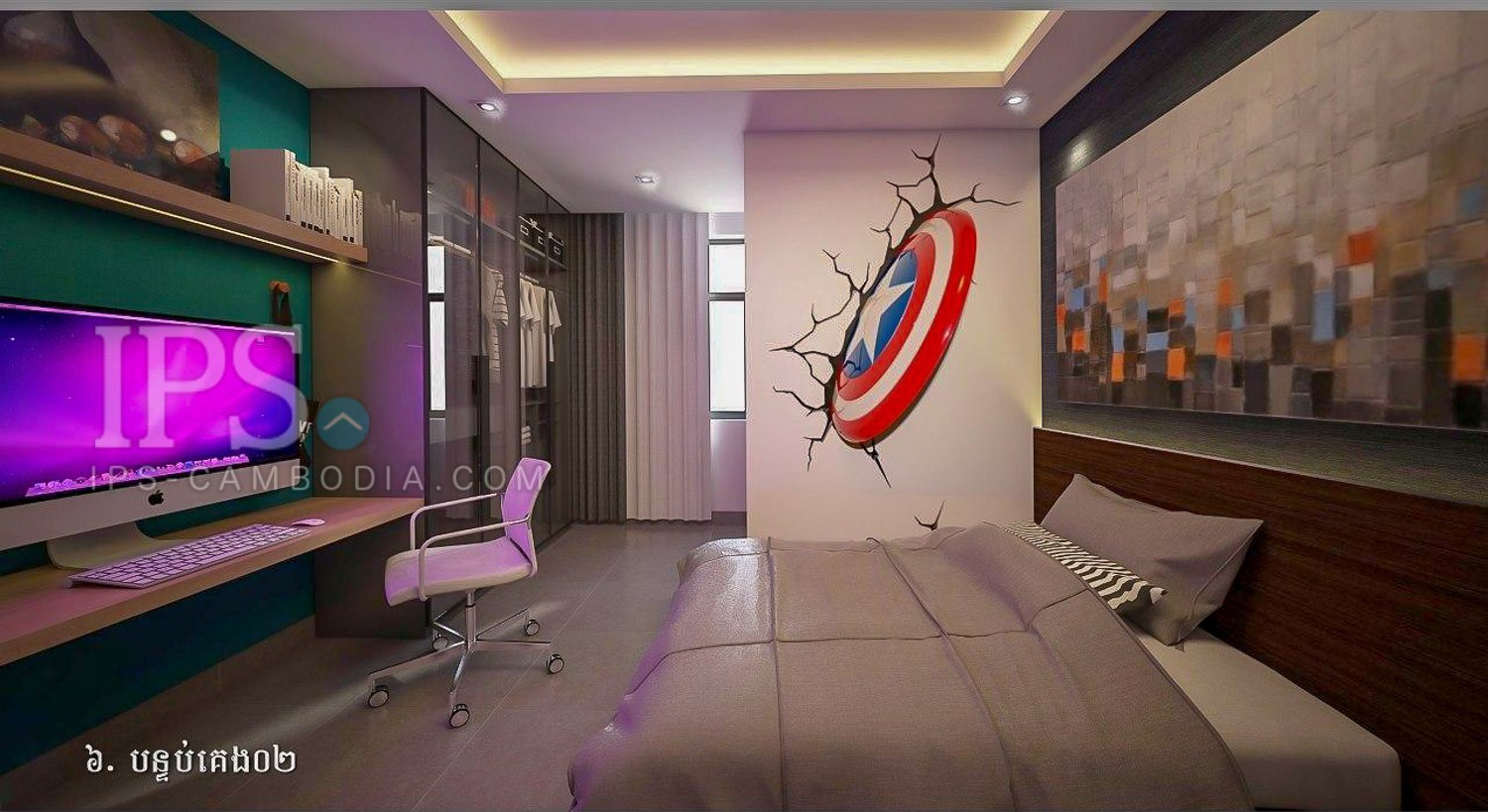 4 Bedroom Modern Flat  For Sale - Svay Dangkum, Siem Reap - Image 3