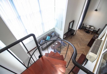 2 Bedroom Duplex Serviced Apartment For Rent - Russian Market, Phnom Penh thumbnail