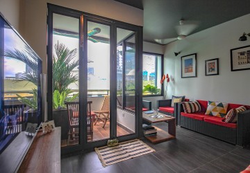 Duplex 2 Bedroom Renovated Apartment For Rent - 7 Makara, Phnom Penh thumbnail