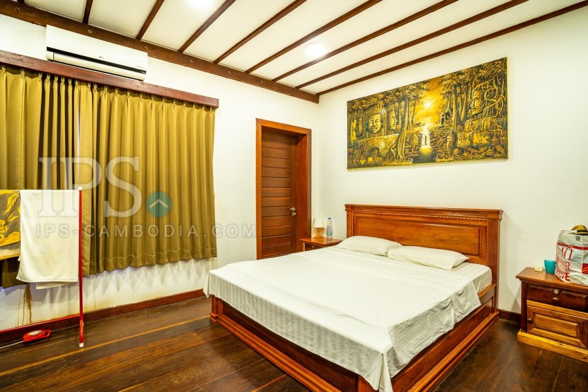 6 Bedroom Wooden Villa For Sale - Slor Kram, Siem Reap