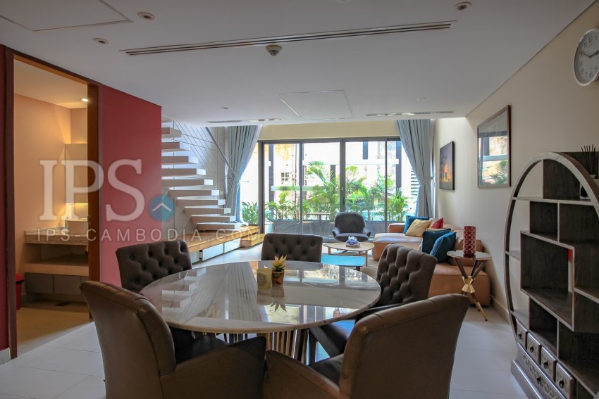 2 Bedroom Serviced Condo For Rent - Chakto Mukh, Phnom Penh