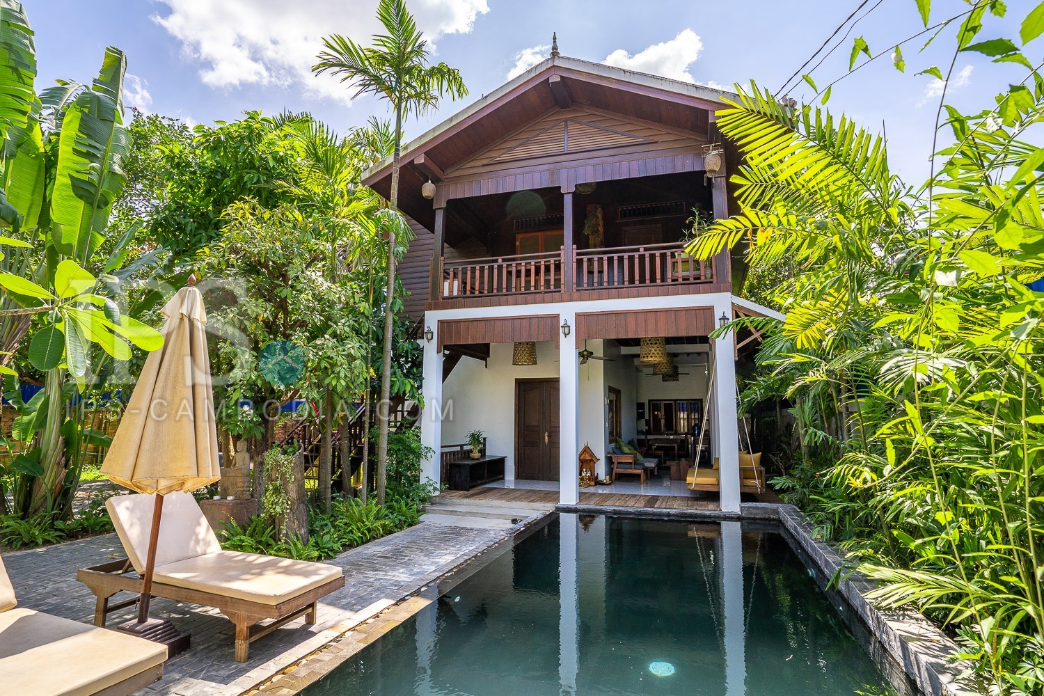 3 Bedroom Villa For Rent - Svay Dangkum, Siem Reap - Image 2