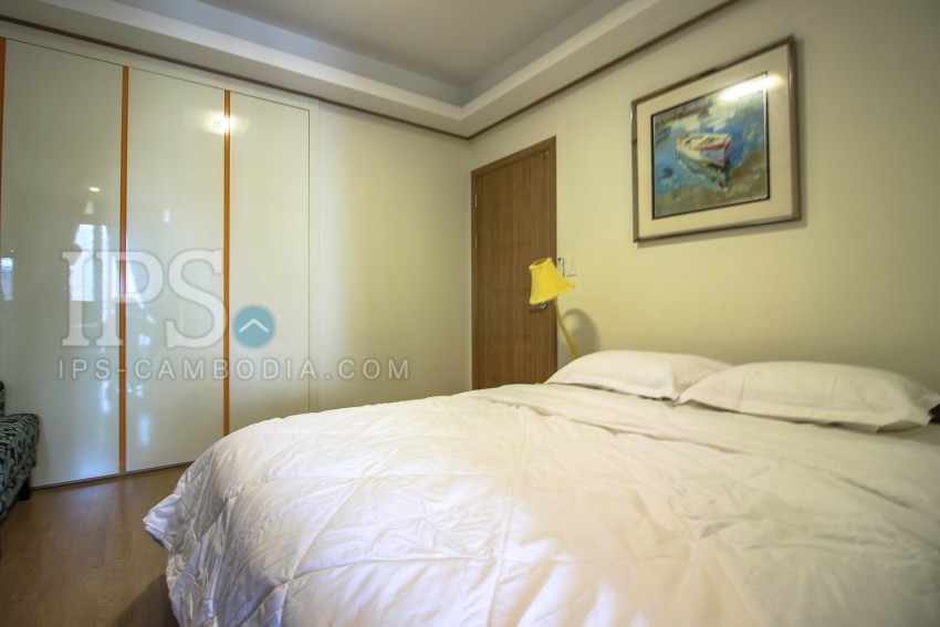 1 Bedroom Condo For Rent- De Castle Royal, BKK1, Phnom Penh