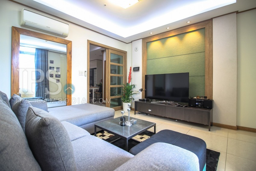 1 Bedroom Condo For Rent- De Castle Royal, BKK1, Phnom Penh