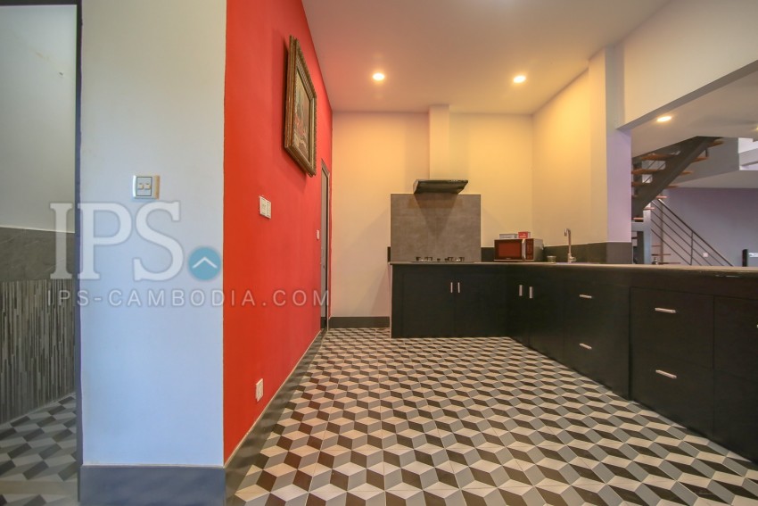 Renovated 3 Bedroom Duplex Apartment For Rent, Chak Angre Krom, Phnom Penh