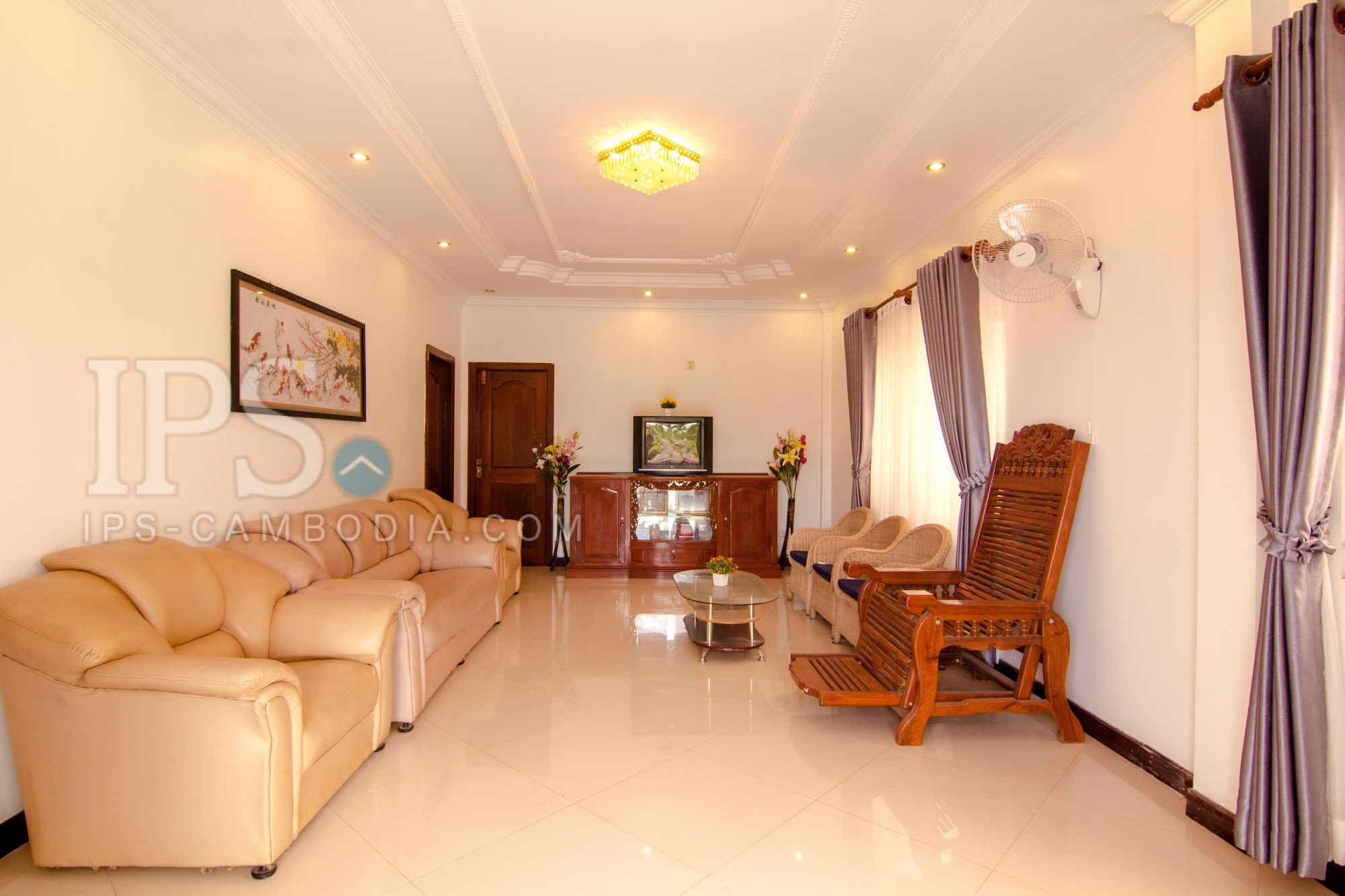 4 Bedroom House  For Rent - Svay Dangkum, Siem Reap - Image 3