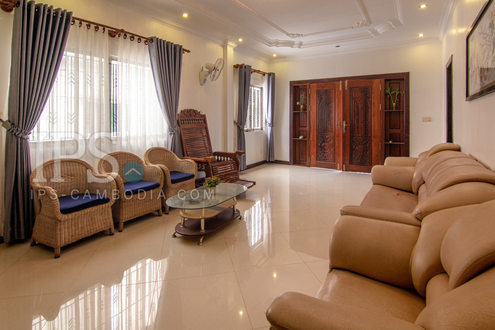 4 Bedroom House  For Rent - Svay Dangkum, Siem Reap - Image 4