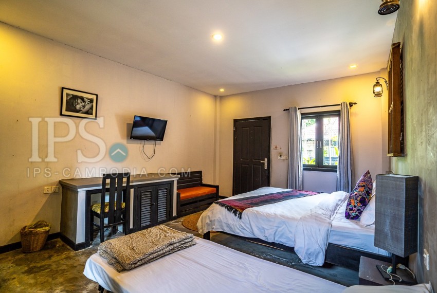 7 Bedroom Boutique Villa For Sale in Svay Dangkum, Siem Reap