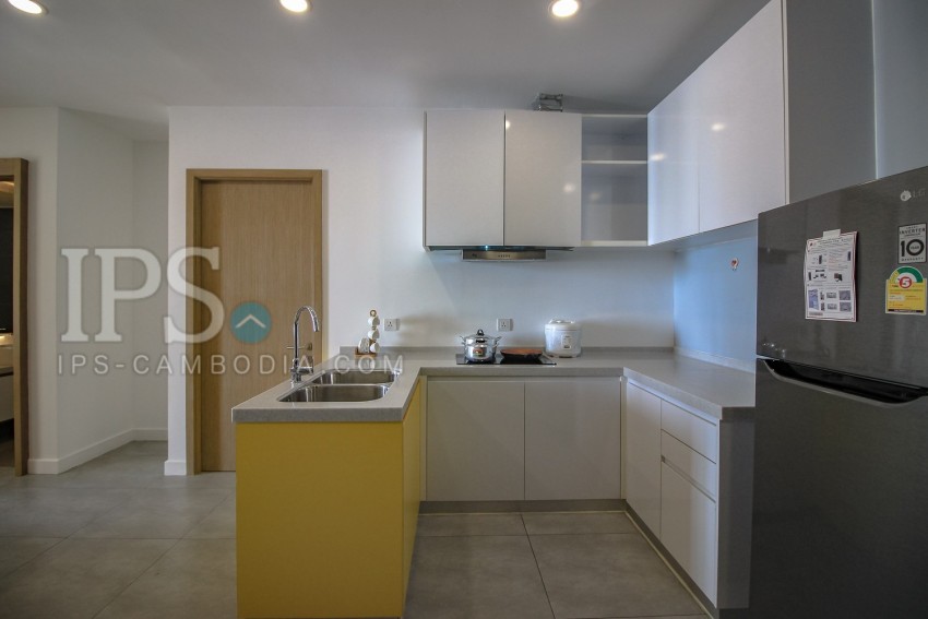 3 Bedroom Condo Unit For Rent - Tonle Bassac, Phnom Penh