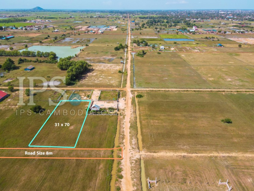   2170 Sqm Land For Sale - Chreav, Siem Reap