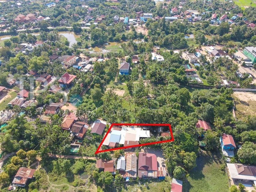 1497 Sqm Land For Sale - Wat Athvear, Siem Reap