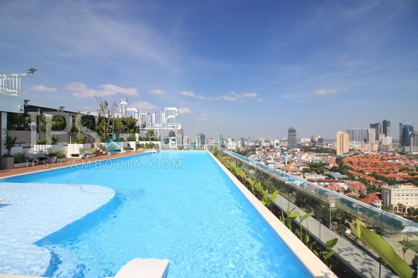 3 Bedroom Serviced Apartment For Rent - Tonle Bassac, Phnom Penh