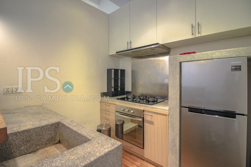 Renovated 2 Bedroom Apartment For Rent - Phsar Chas, Phnom Penh