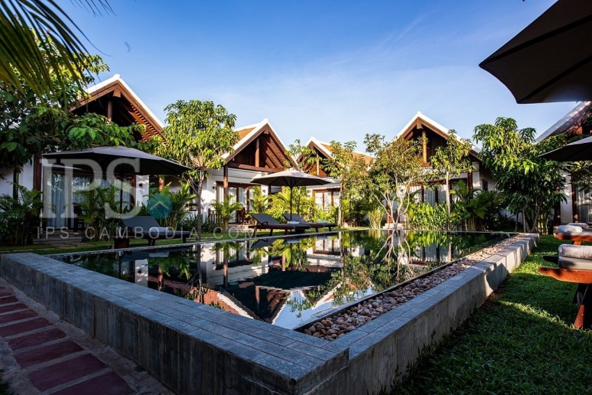 8 Bedroom Boutique Hotel For Sale - Svay Dangkum, Siem Reap