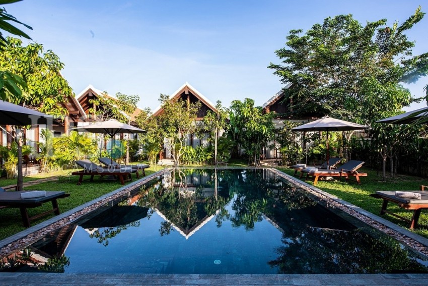 8 Bedroom Boutique Hotel For Sale - Svay Dangkum, Siem Reap