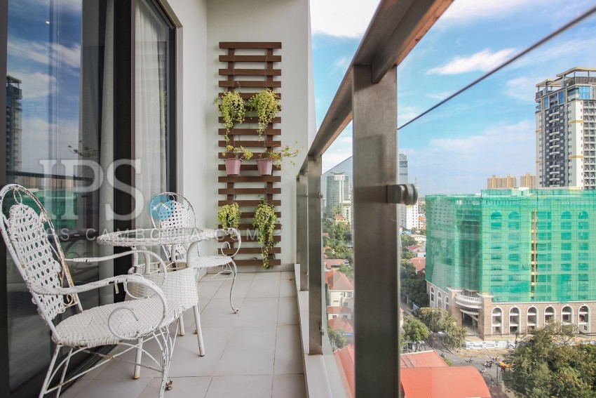 2 Bedroom Condo For Rent - Embassy Central, BKK 1, Phnom Penh