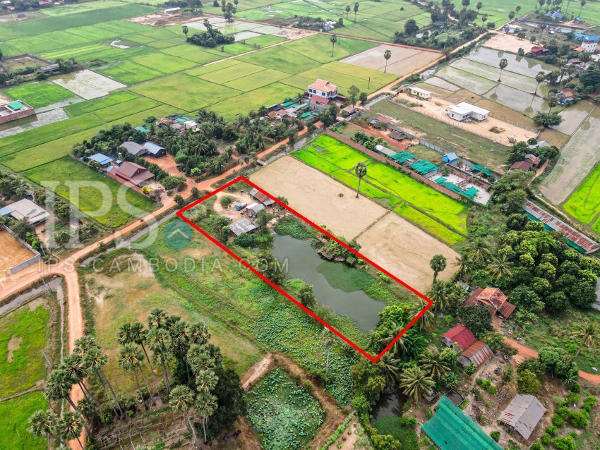 3444 Sqm Land For Sale - Wat Athvea, Siem Reap