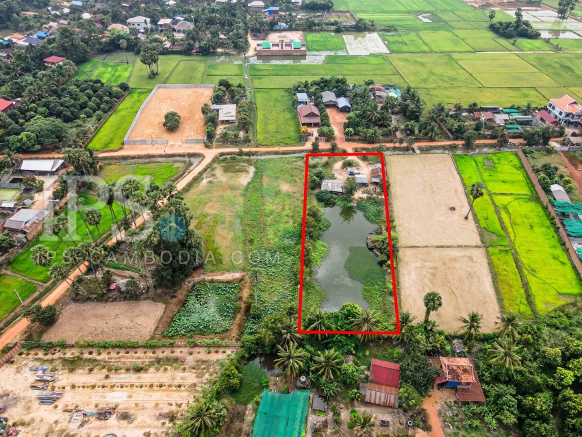 3444 Sqm Land For Sale - Wat Athvea, Siem Reap