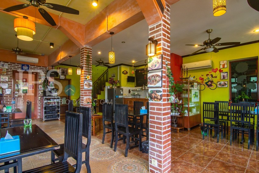 4 Bedroom House With Restaurant For Sale - Night Market, Siem Reap