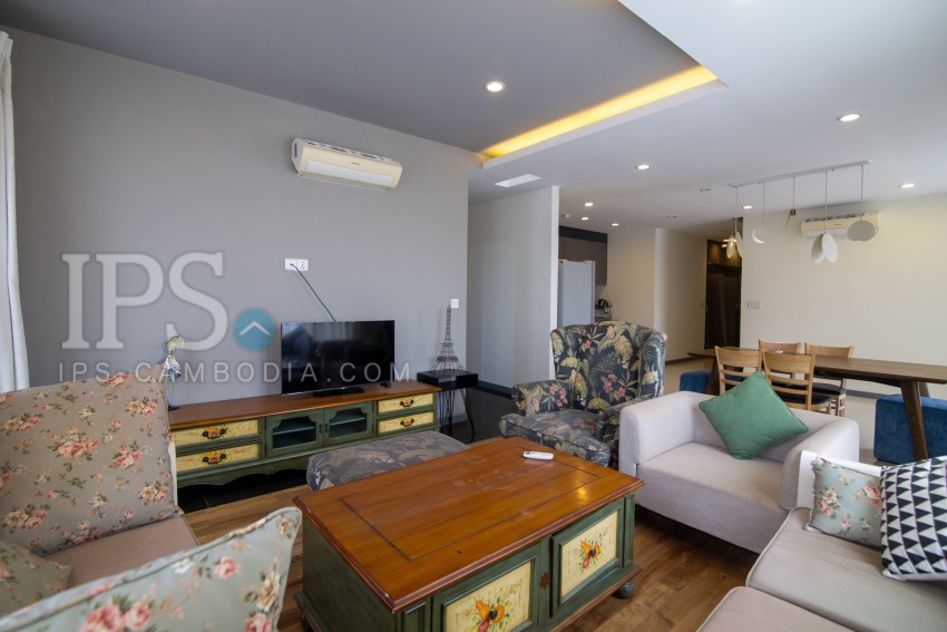 4 Bedroom Penthouse For Rent - Chroy Changvar, Phnom Penh