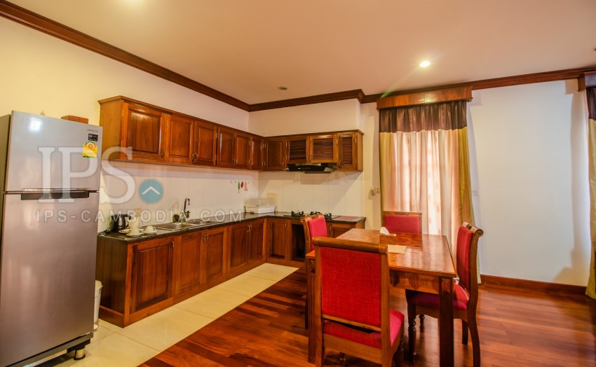 1 Bedroom Serviced Apartment For Rent - Wat Damnak, Siem Reap