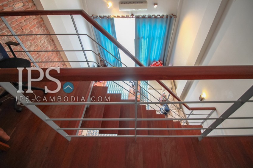 1 Bedroom Loft Apartment For Rent - Phsar Thmei 3, Phnom Penh