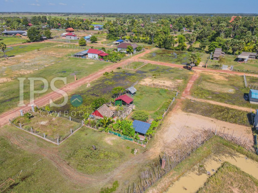400 Sqm Land For Sale - Krabi Riel, Siem Reap