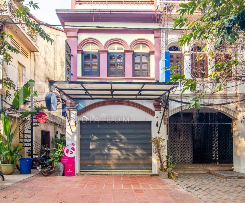 7 Bedroom Shophouse  For Rent - Old Market  Pub Street, Siem Reap