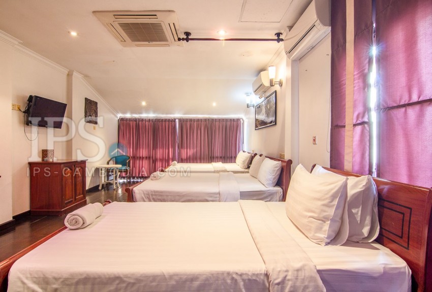 7 Bedroom Shophouse  For Rent - Old Market  Pub Street, Siem Reap