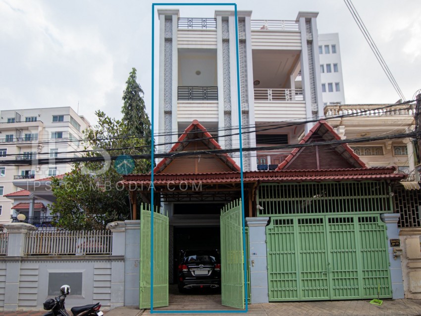 7 Bedroom Twin Villa For Rent - Toul Tum Poung 1, Chamkarmorn, Phnom Penh