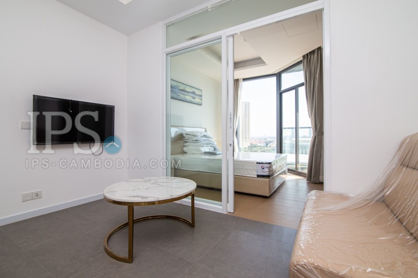 2 Bedroom Condo For Rent - Tonle Bassac, Chamkarmorn, Phnom Penh