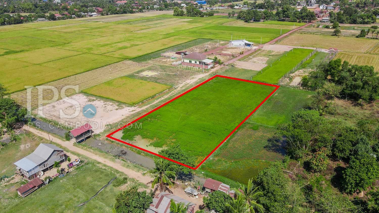 1957 Sqm Residential Land For Sale - Chreav, Siem Reap - Image 5