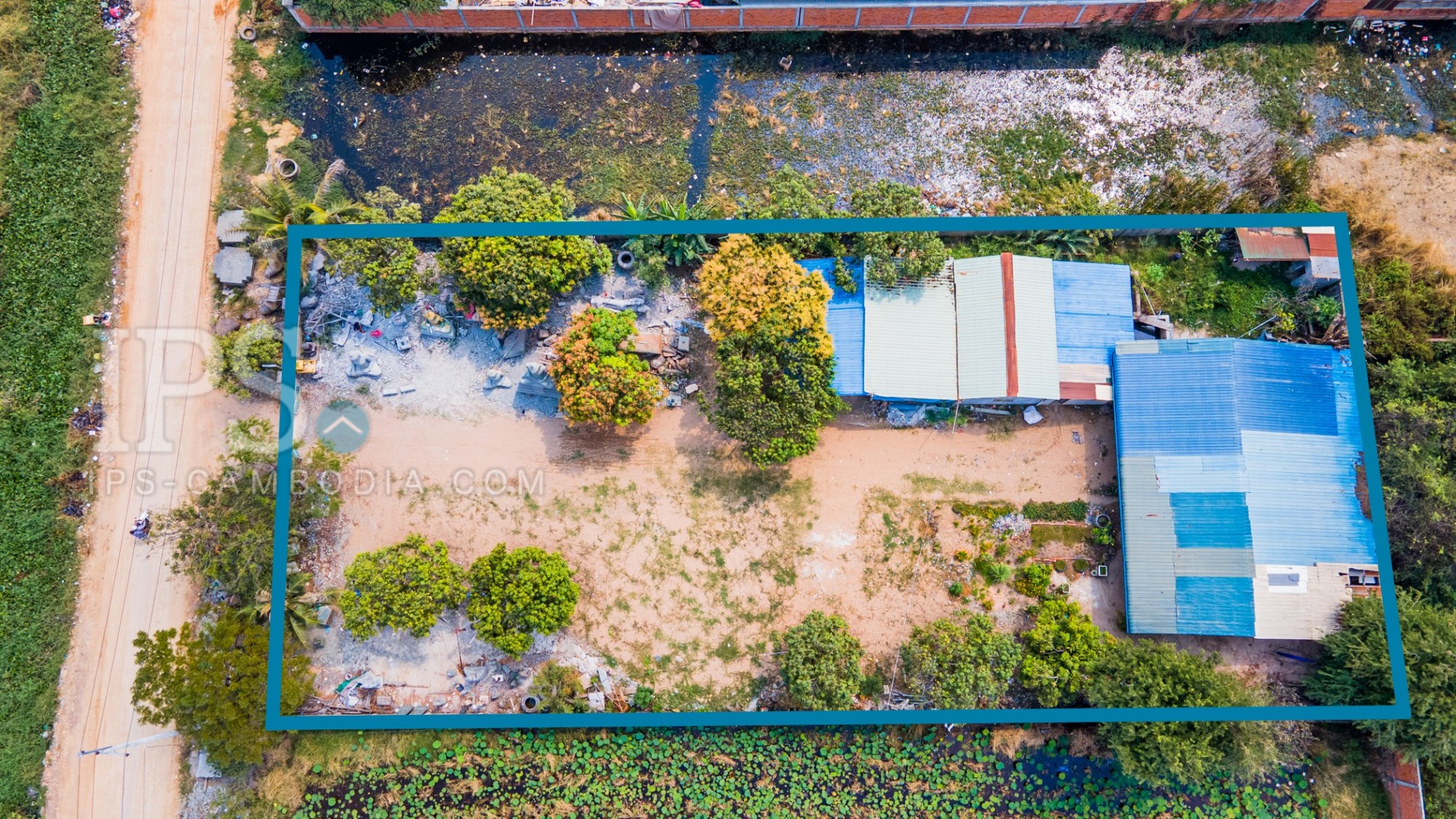 1866 Sqm Land For Sale Kmounh, Phnom Penh 11909 IPS Cambodia