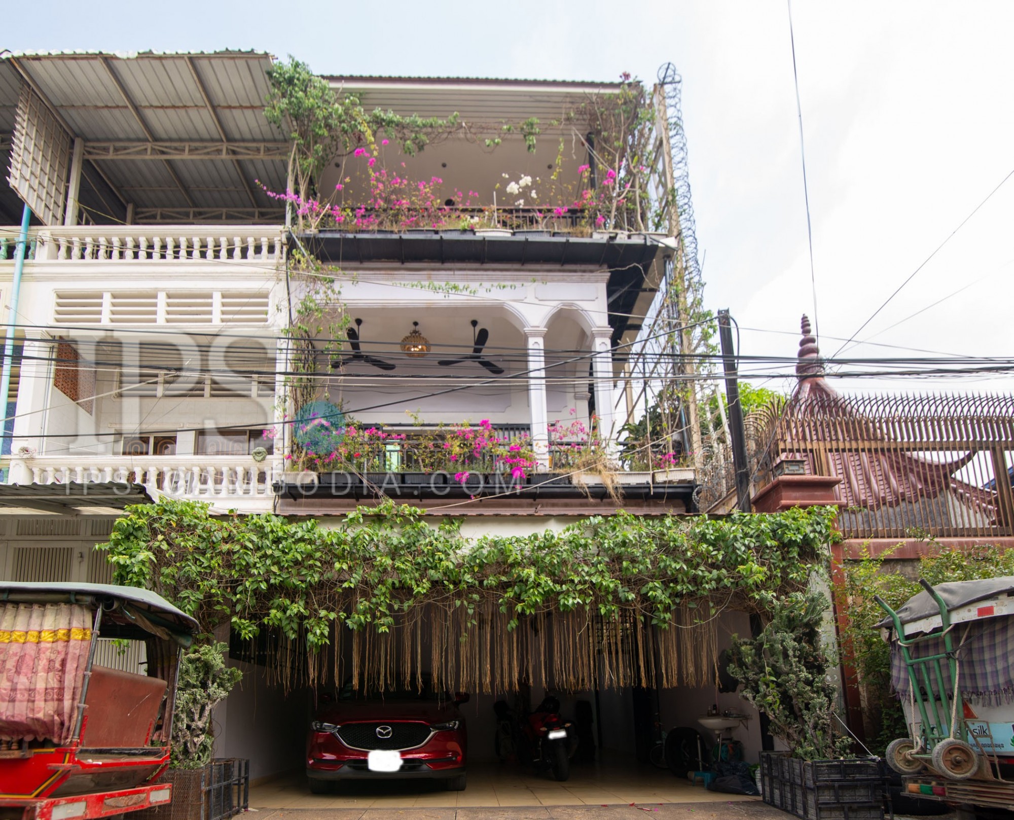 5 Bedroom Townhouse For Rent - Toul Svay Prey 1, Phnom Penh