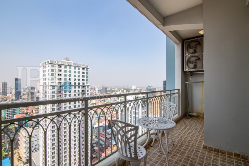 2 Bedroom Serviced Apartment For Rent- BKK1 , Phnom Penh 